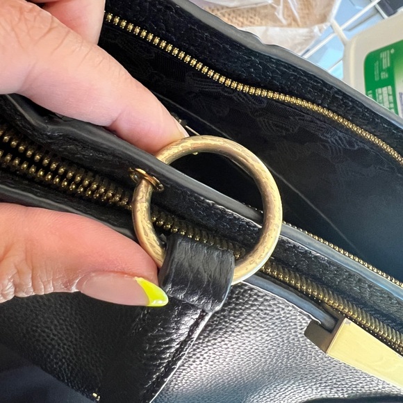 Ted Baker Camieli Faceted Bow Leather Shoulder Bag - Picture 9 of 10